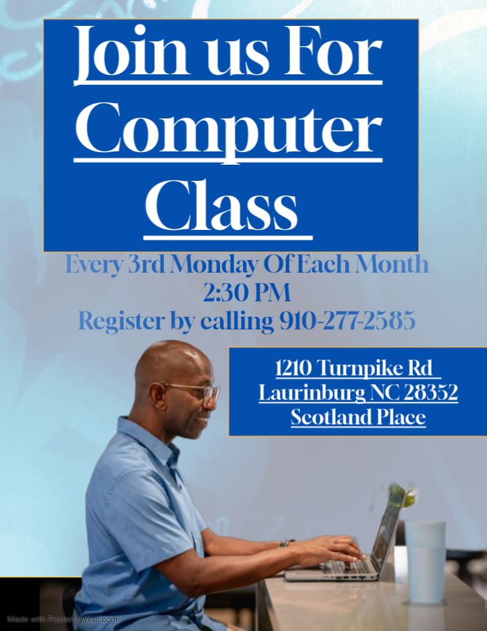 Updated computer class flyer