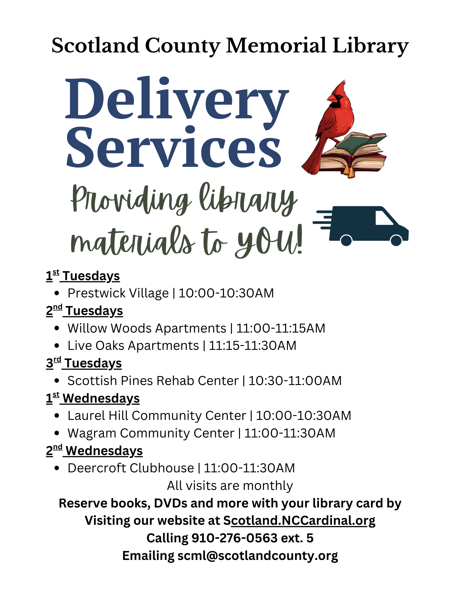 Bookmobile Schedule-4perpage