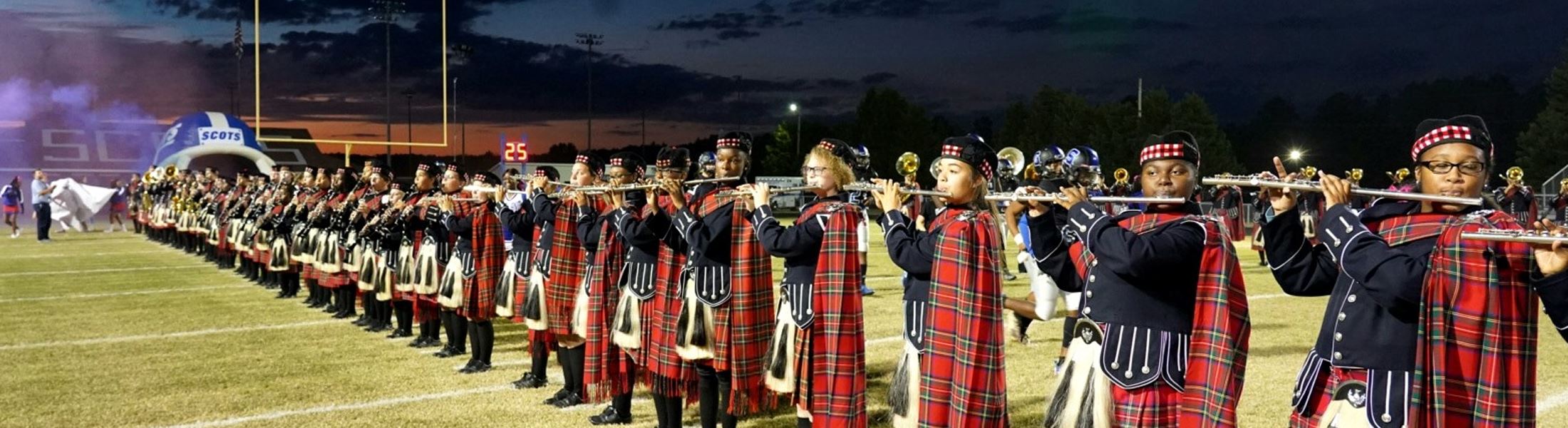 View of High School Band